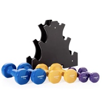 York Fitness Dumbbell Set (1,2,3kg pairs)
